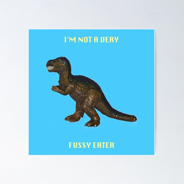 Item preview, Fussy eater designed and sold by Diesel Drinking Dinosaurs.