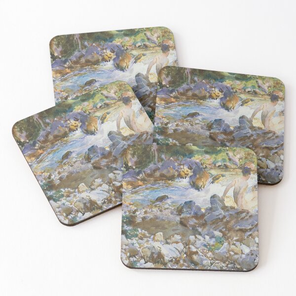Item preview, John singer Sargent - Mountain Stream designed and sold by Vivanne-art.