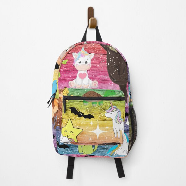 Item preview, rainbow color animals, dogtor, otter, bat, unicorn, designed and sold by cutenessing.