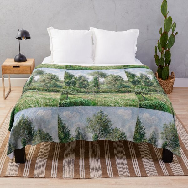 Item preview, Impressionist Art Poplars, Éragny (1895) by Camille Pissarro designed and sold by Designedbysm.