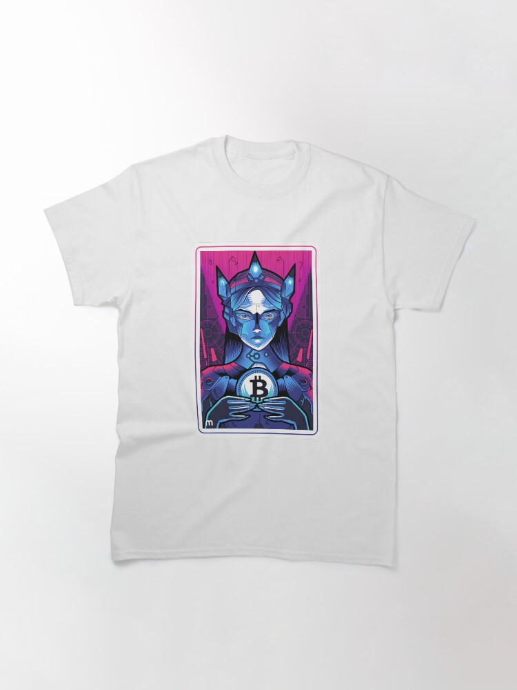Thumbnail 3 of 7, Classic T-Shirt, Queen of Coins (Dark) designed and sold by minerstat.