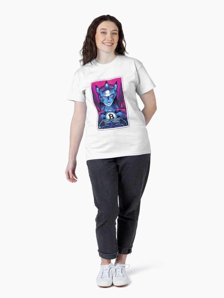 Thumbnail 4 of 7, Classic T-Shirt, Queen of Coins (Dark) designed and sold by minerstat.