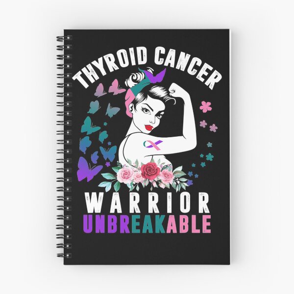 Item preview, Thyroid Cancer Woman Warrior Purple Pink Ribbon Awareness designed and sold by GloriaStace.