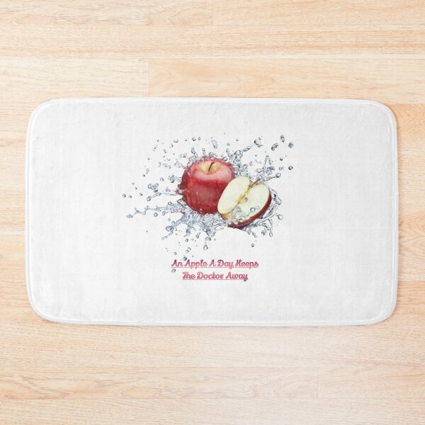 Item preview, fresh apple with water and text designed and sold by VIVEK KUMAR RAI.