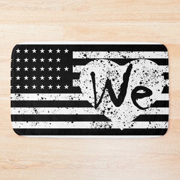 Item preview, American flag arts black and white designed and sold by Kenvis-edu.