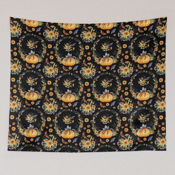 Item preview, Flourish Halloween Patterns  designed and sold by KleinDuBois.