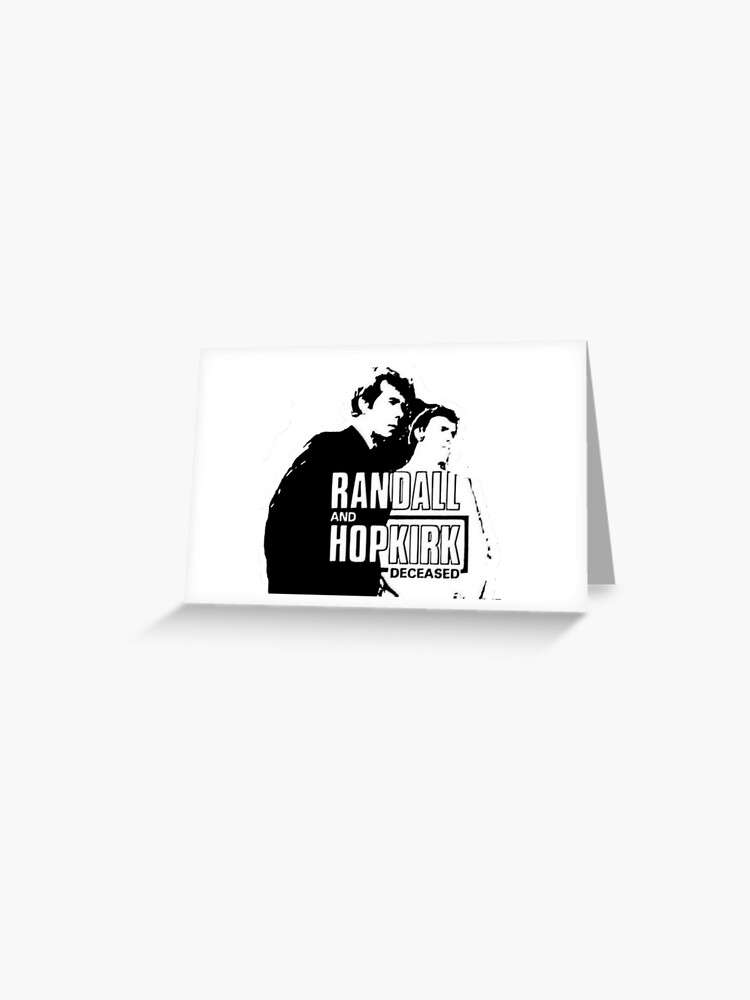 Tarjetas de felicitación for Sale con la obra «Randall y Hopkirk  (fallecido)» de halibutgoatramb | Redbubble