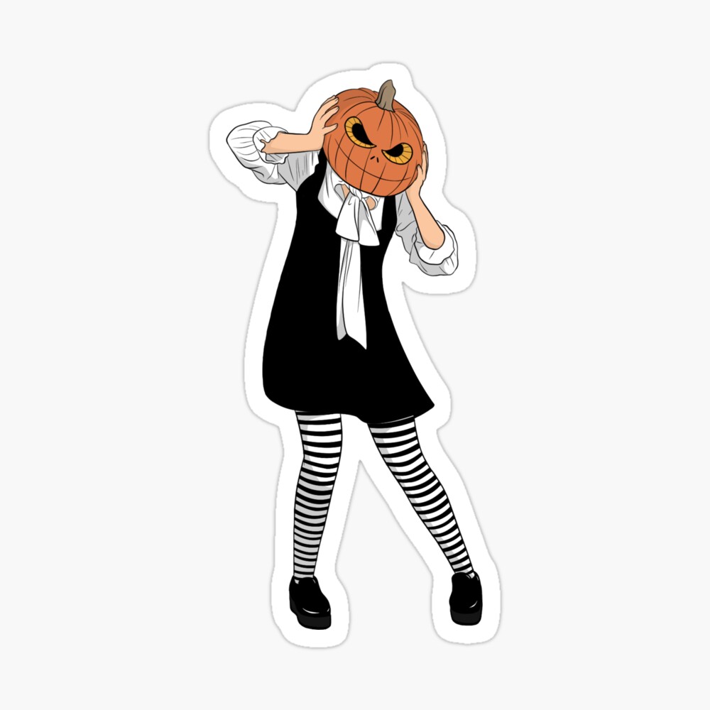 Wallpaper Smiling, Pumpkin, Anime Girl, Pink Hair, Halloween 2020 -  Resolution:4083x2067 - Wallpx