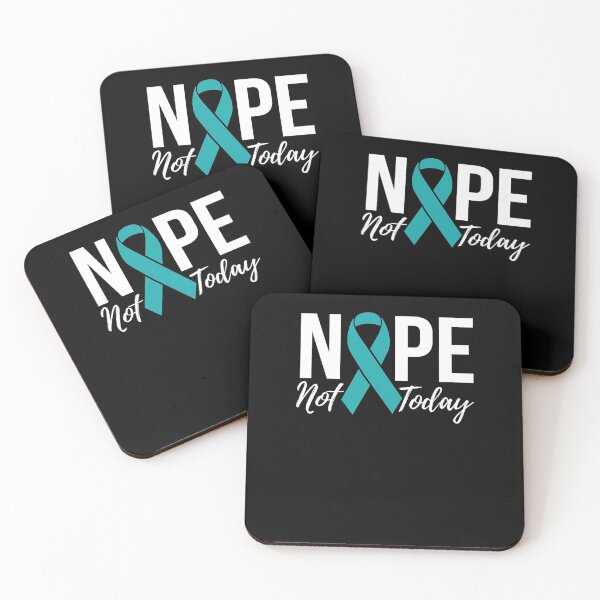 Item preview, Today Nope Not Ovarian Cancer Awareness Survivor Chemo designed and sold by GloriaStace.