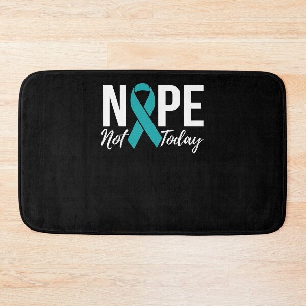 Item preview, Today Nope Not Ovarian Cancer Awareness Survivor Chemo designed and sold by GloriaStace.