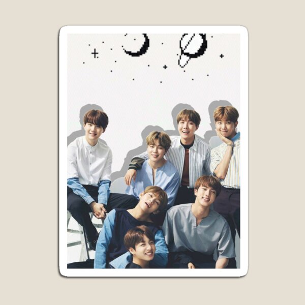 Artikelvorschau, BTS-Jungen-Illustration entworfen und verkauft von Little story.