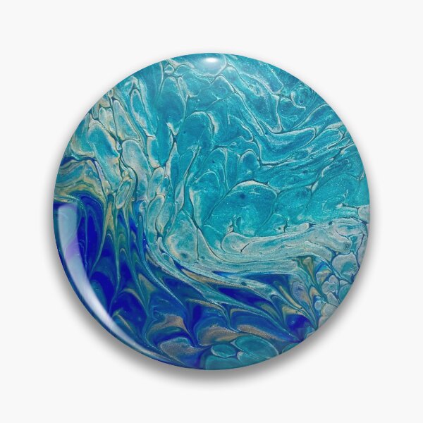 Item preview, Blue Wave Abstract Art designed and sold by Adelle Smith.
