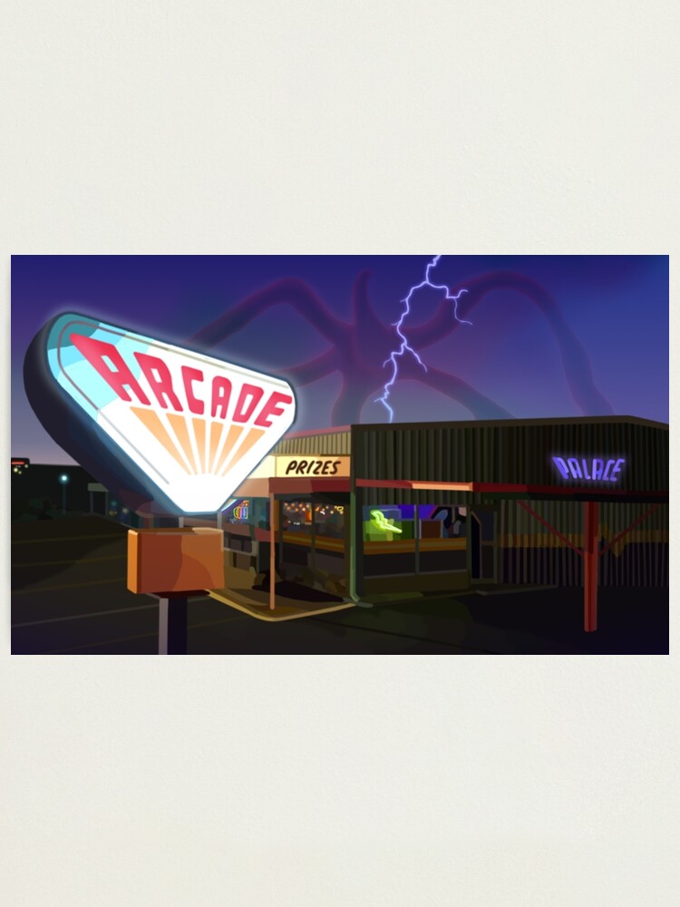 Stranger Things Arcade and Shadow Monster