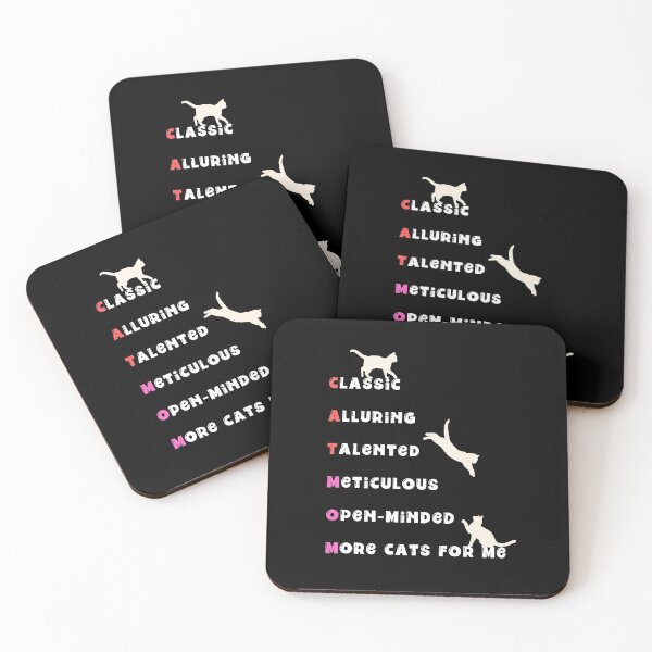 Item preview, Acrostic Poems for Cat Moms, Cat Lovers, Cat Owners Cat Silhouette Design  designed and sold by subtleday.