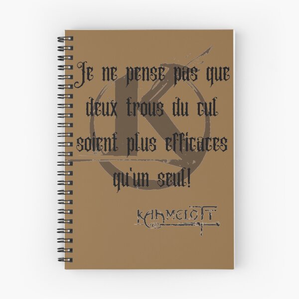 Item preview, Quote Kaamelott "2 assholes!" designed and sold by Amliink.