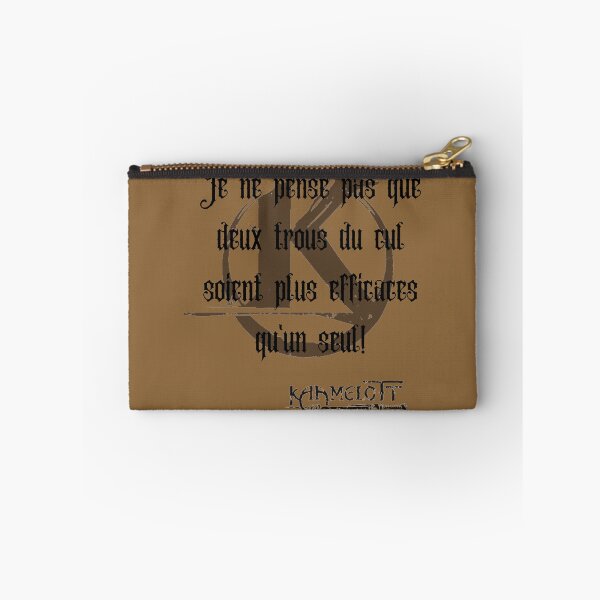 Item preview, Quote Kaamelott "2 assholes!" designed and sold by Amliink.
