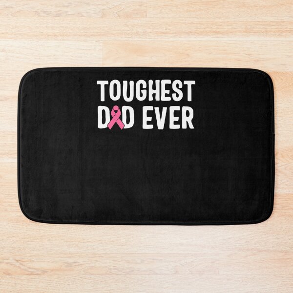 Item preview, Toughest Dad Ever Breast Cancer Awareness Pink Ribbon designed and sold by GloriaStace.