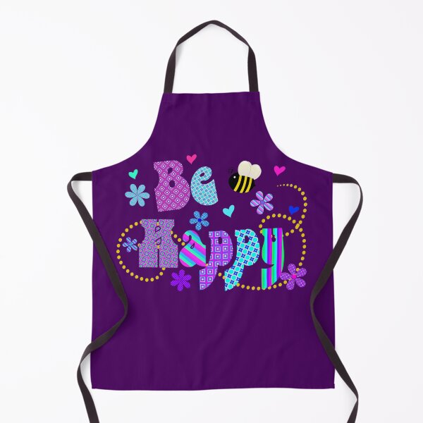 Item preview, Bee (be) Happy Colorful Artwork Typography designed and sold by Alondra.