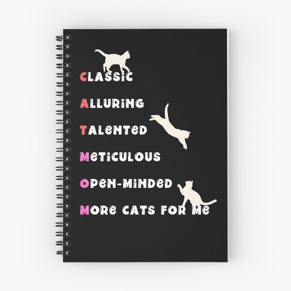 Item preview, Acrostic Poems for Cat Moms, Cat Lovers, Cat Owners Cat Silhouette Design  designed and sold by subtleday.