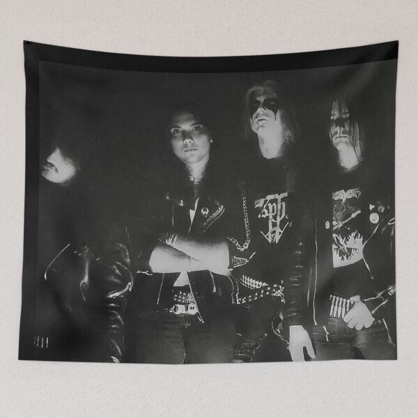 Item preview, Mayhem Euronymous dead necrobutcher hellhammer Deathcrush De mysteriis don satanas designed and sold by bernieelston.