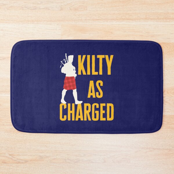 Item preview, Kilty As Charged Funny Scottish Kilt Kilts designed and sold by jaygo.