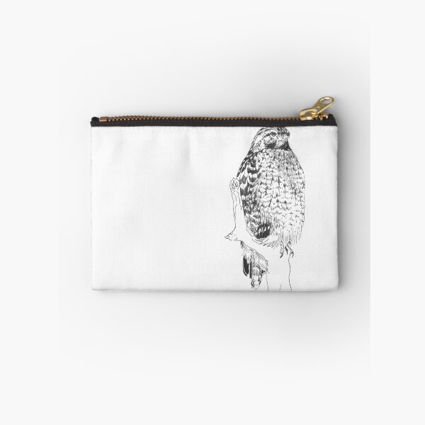 Item preview, Red-shouldered Hawk Drawing designed and sold by LauraWolfArtist.