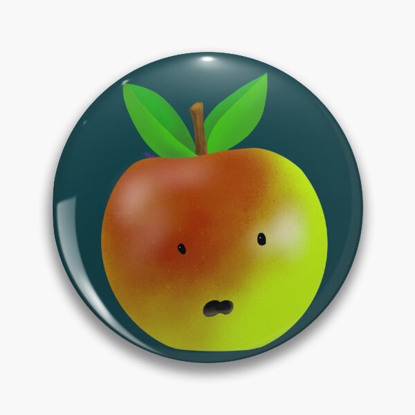 Item preview, Snubby the scared apple designed and sold by Bwalker08.