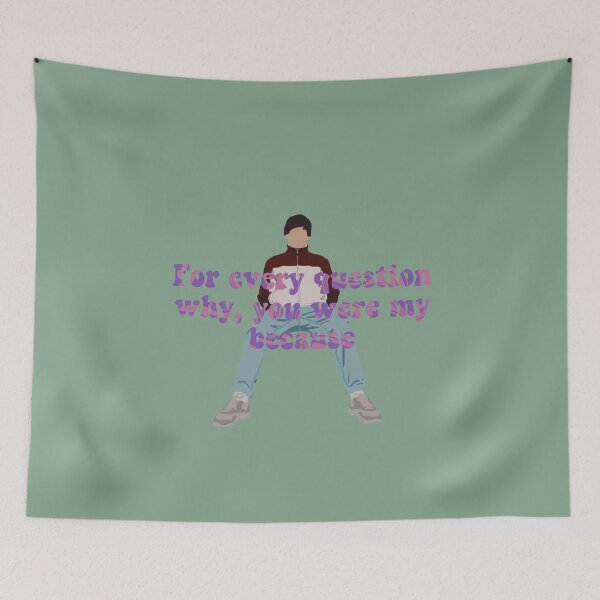 Item preview, Louis Tomlinson walls “for every question why” designed and sold by Clembr.
