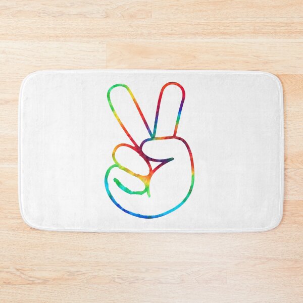 Item preview, rainbow Peace Sign designed and sold by Only4sometimes.