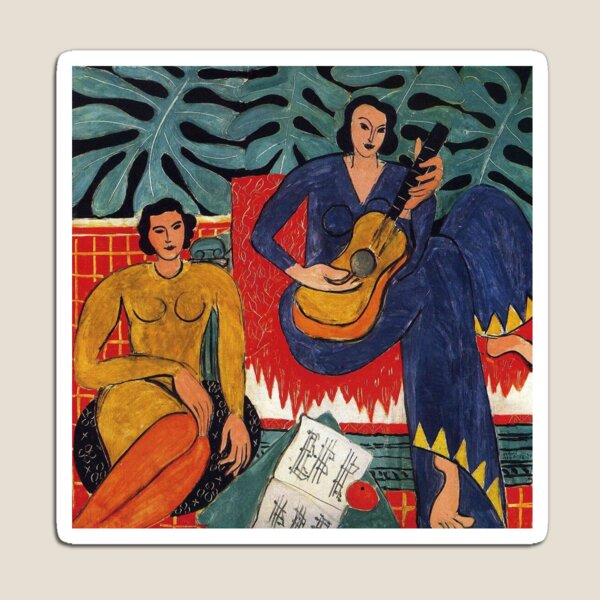 Henri Matisse The Music 1939 Magnet