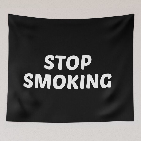 Item preview, Stop Smoking simple Text  designed and sold by cartyourchoice.