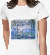 Claude Monet - Water Lilies 1919 Women's Fitted T-Shirt