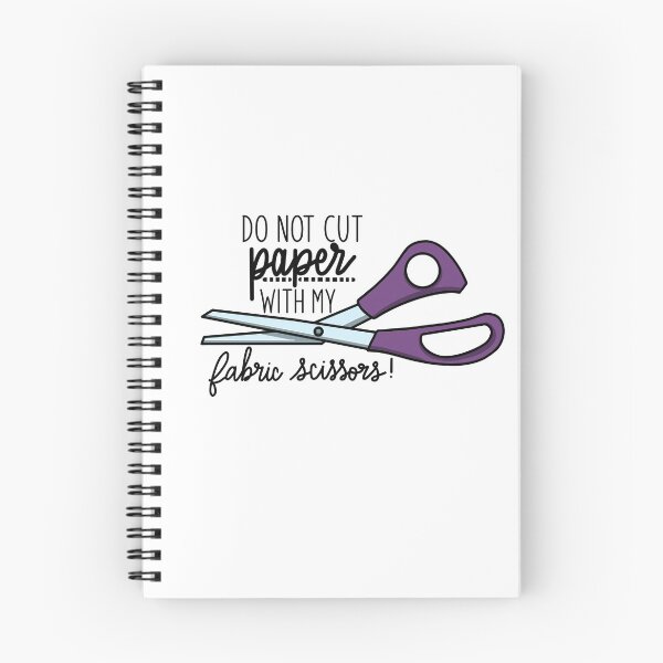 Item preview, Do not cut paper with my fabric scissors! designed and sold by For Art Sake.