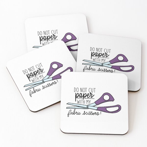 Item preview, Do not cut paper with my fabric scissors! designed and sold by For Art Sake.