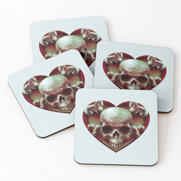 Item preview, Skull Bones Heart designed and sold by VampireFreaks.
