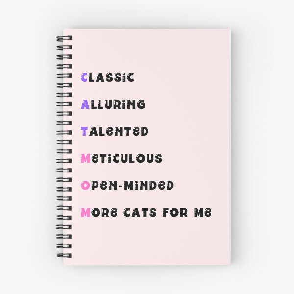 Item preview, Acrostic Poems for Cat Moms, Cat Lovers, Cat Owners Cat Silhouette Design  designed and sold by subtleday.