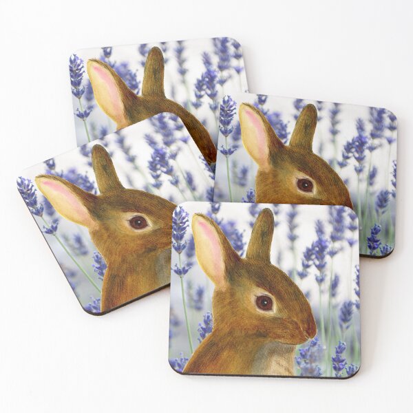 Item preview, Rabbit Animal Watercolor Painting Wildlife Artwork designed and sold by Alison Langridge.