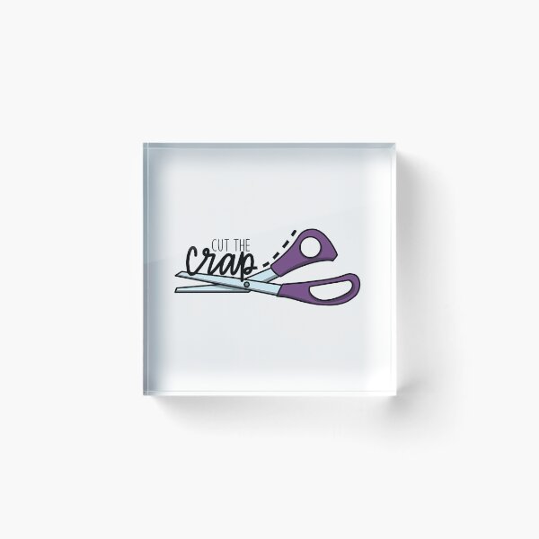 Item preview, Cut the Crap Scissors  designed and sold by For Art Sake.