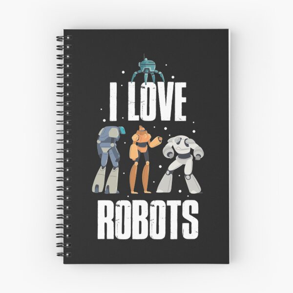 Item preview, I Love Robots  designed and sold by VampireFreaks.