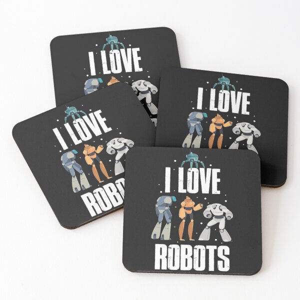 Item preview, I Love Robots  designed and sold by VampireFreaks.