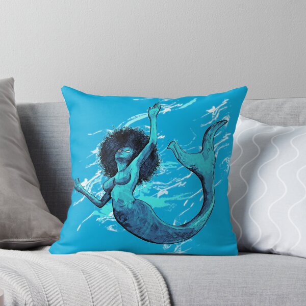Aperçu de l'œuvre Sirène bleue créée et vendue par Art By The Coco.