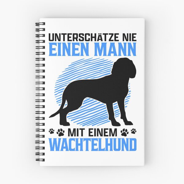 Item preview, Man with German Wachtelhund hunting dog designed and sold by madgrfx.