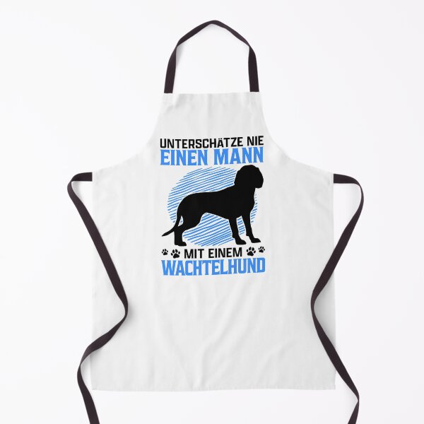 Item preview, Man with German Wachtelhund hunting dog designed and sold by madgrfx.