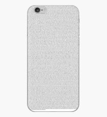 Every Lyric From Midnight Memories iPhone Case