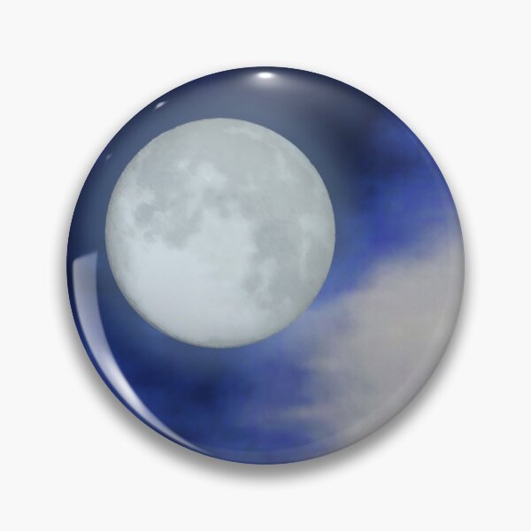 Item preview, Moonscape With Moonlit Clouds designed and sold by Marymarice.