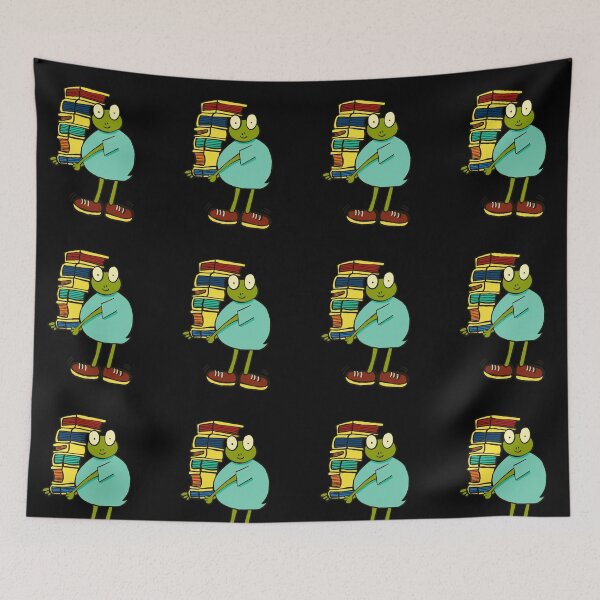 Item preview,  Bookworm frog designed and sold by papaipapai198.