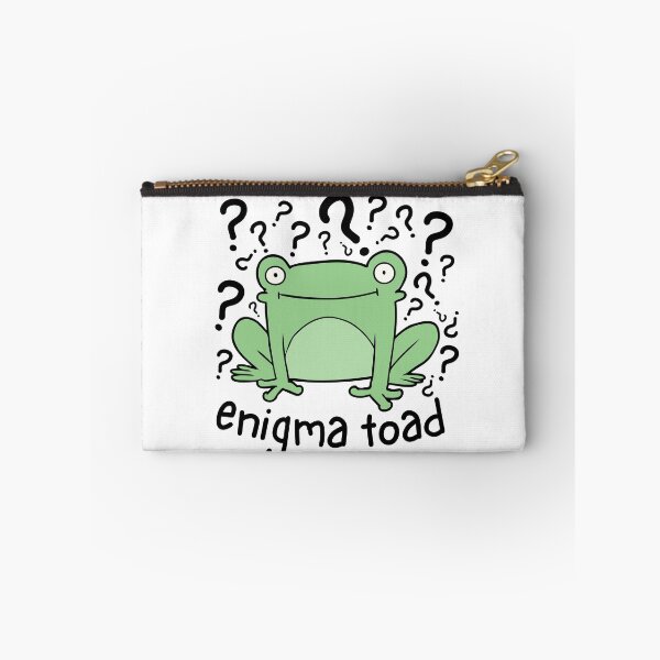 Item preview, Enigma toad - Animal pun designed and sold by The Agreeable Raven.