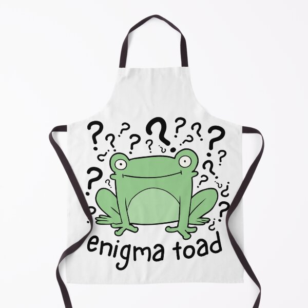 Item preview, Enigma toad - Animal pun designed and sold by The Agreeable Raven.
