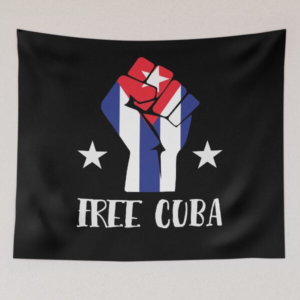 Item preview, This is a great Cuban American design that shows the support of the American people for the Cuban people. designed and sold by micreations.