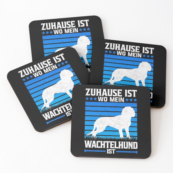 Item preview, German Wachtelhund home hunting dog saying designed and sold by madgrfx.